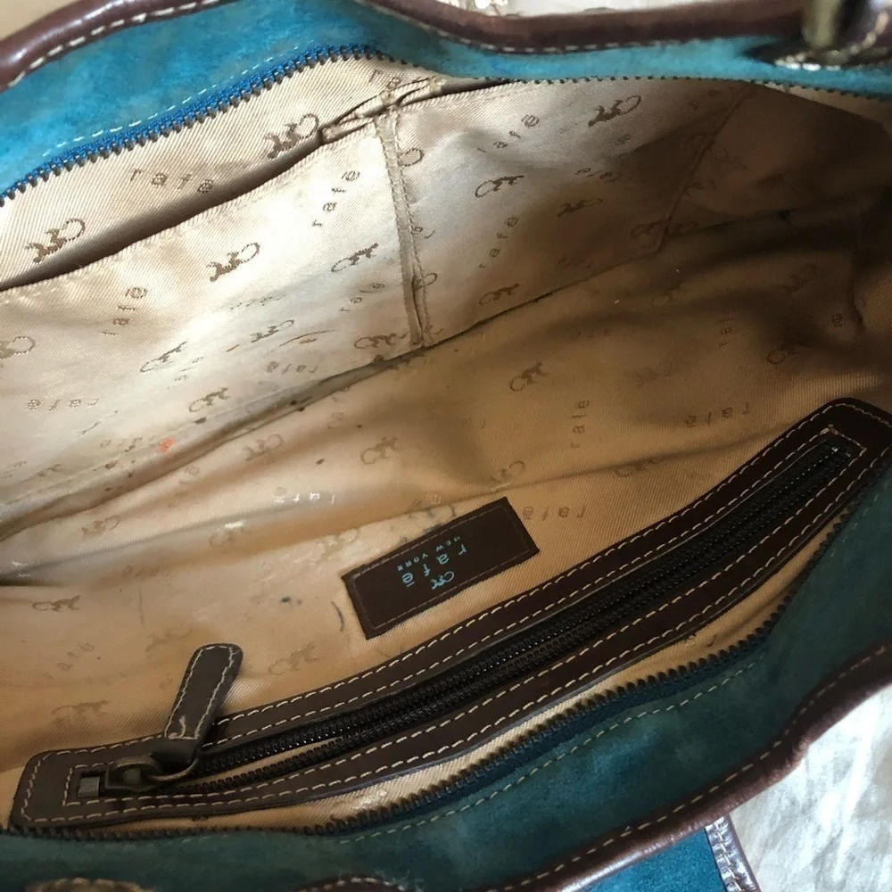 Rafe turquoise cowhide